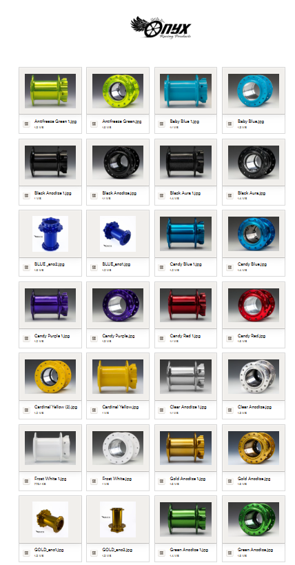 Onyx BMX Racing Hubs