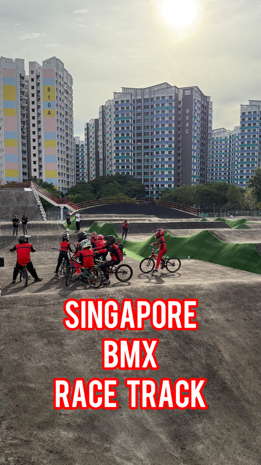 Singapore’s Only BMX Racing Track & Public Pump Track at The Bricks, Choa Chu Kang